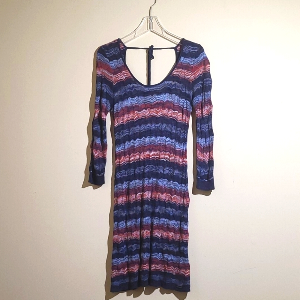 Vintage style lightweight knit dress